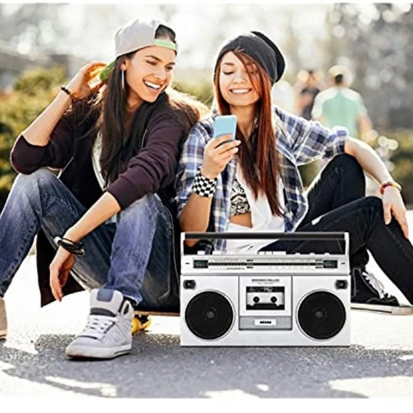 ION Portable Audio & Video Ion Audio Boombox Deluxe Stereo With